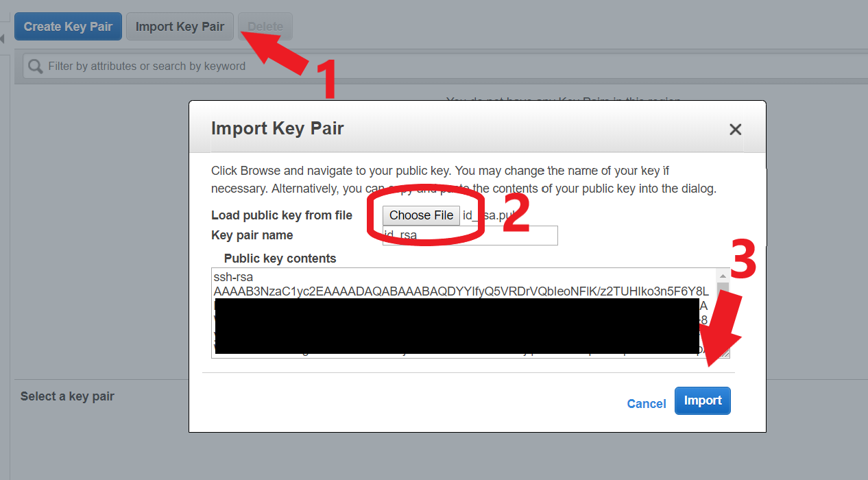 import key